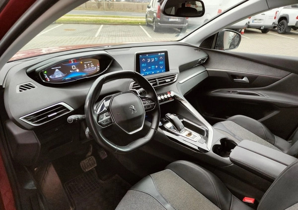 Peugeot 3008 cena 79900 przebieg: 187570, rok produkcji 2019 z Marki małe 277